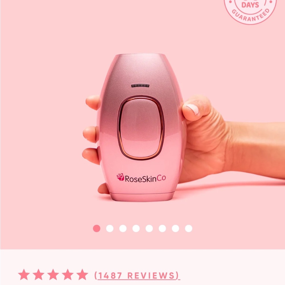 RoseSkin Co laser hair removal kit